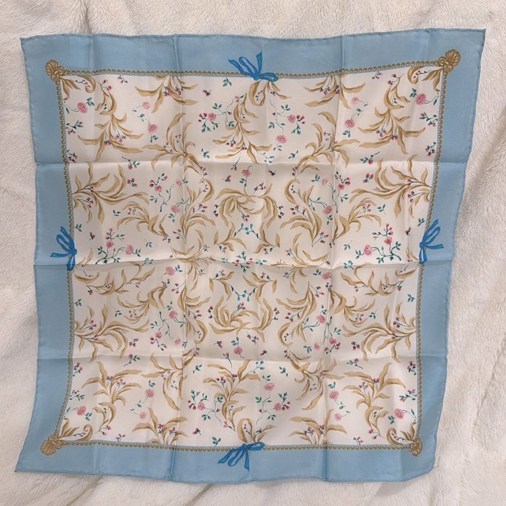 Vintage silk scarf 50